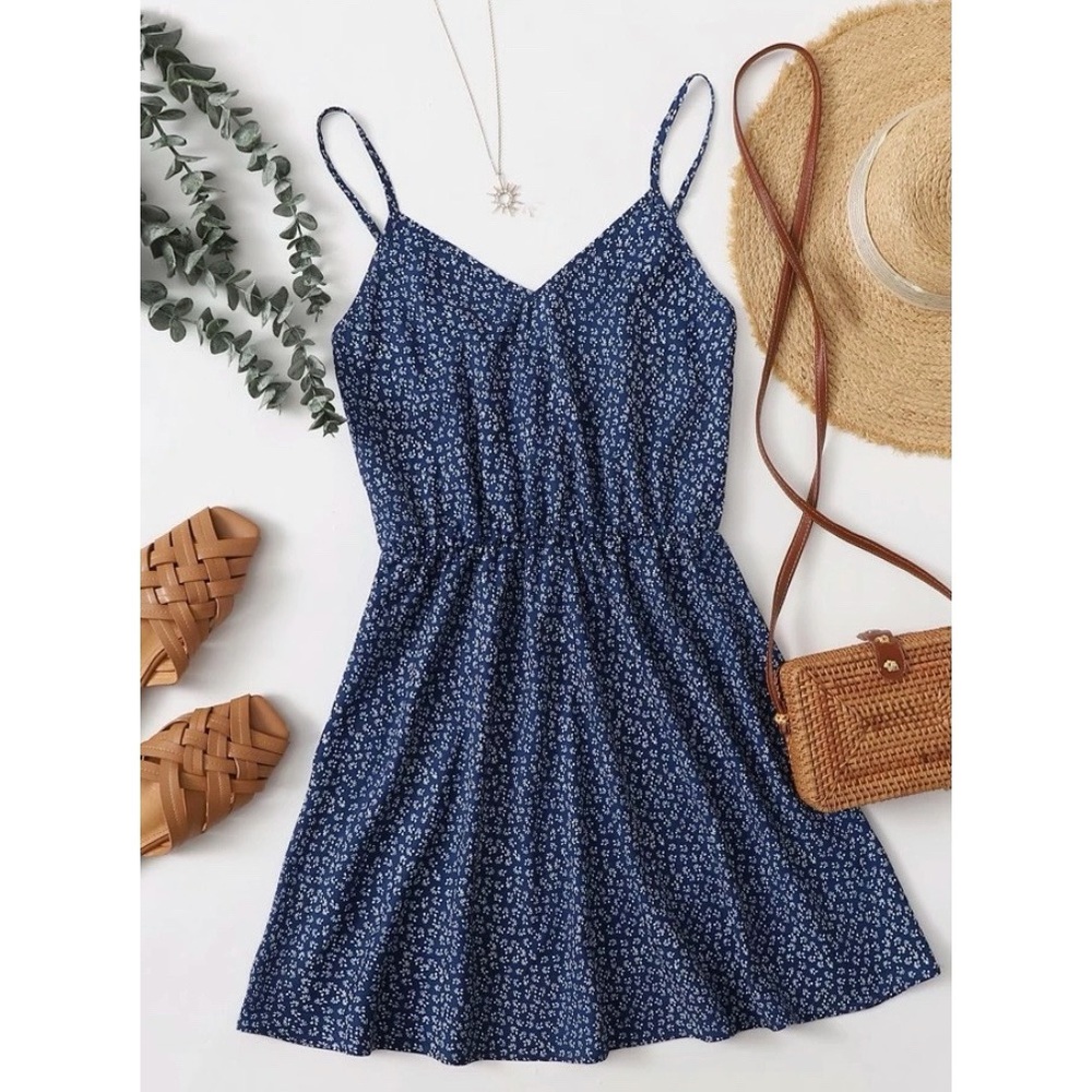 Floral print dress